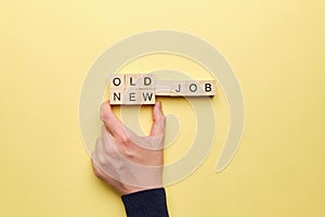 The concept of replacing the old with a new job