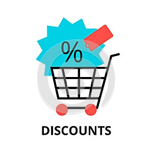 Concept of sale discounts