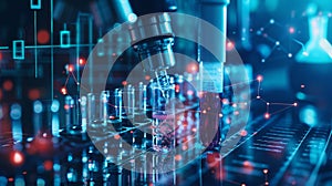 Concept of science and technology. Research and Development. Discovery of drugs.