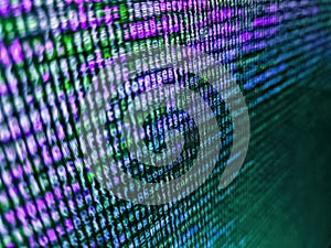 Concept of security, programming and hacking, deep decryption and encryption. Computer programming source code