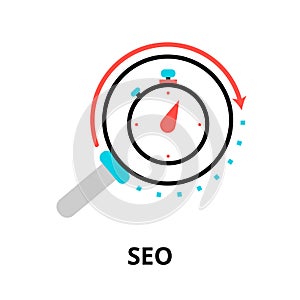 Concept of seo optimization in search engine
