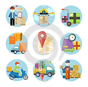 Concept of services in delivery goods