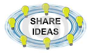 Concept of share ideas