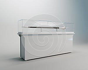 Lance In Display Cabinet