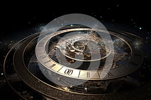 The concept of space and time in the theory of reality created with generative AI technology
