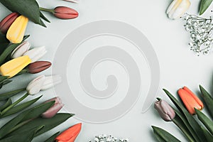 Concept of spring, Women`s Day, Mother`s Day, 8 March, the holiday greetings