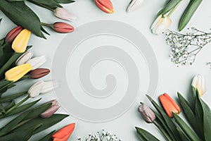 Concept of spring, Women`s Day, Mother`s Day, 8 March, the holiday greetings