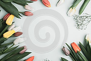 Concept of spring, Women`s Day, Mother`s Day, 8 March, the holiday greetings