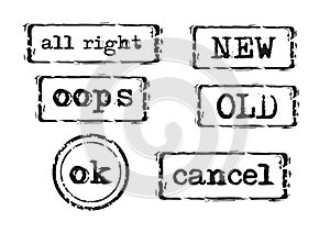 Concept Stamps Set 2