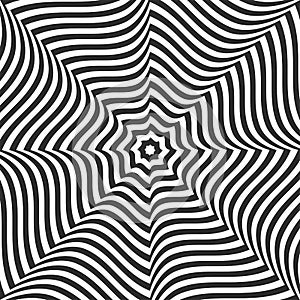 Optical Illusion octa wall paper pattern photo