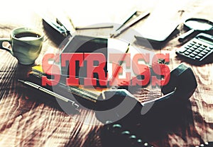 Stress, overload at work, Office, workplace