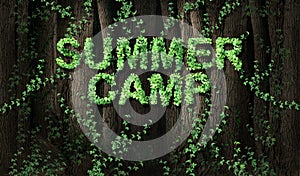 Concept of summer camp