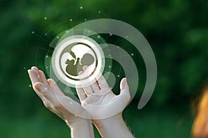 Concept of support for artificial insemination