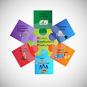 Concept of Systems, Applications and Products and Function Modules.