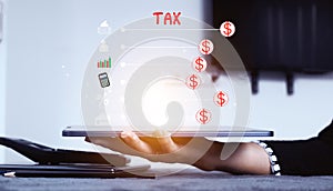 The Concept of taxes paid by individuals and corporations such as VAT, income tax and property tax Data analysis, paperwork,