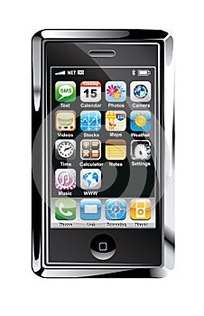 Concept Touch Screen Phone Design