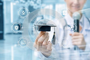 Concept of training   by medics