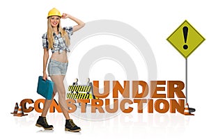 The concept of under construction for your webpage