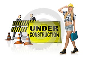 The concept of under construction for your webpage