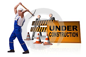 The concept of under construction for your webpage