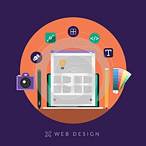 concept web design