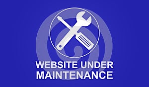 Concept of website maintenance