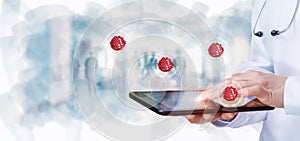 The concept of working with viruses using modern technology