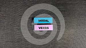 MODAL VERBS