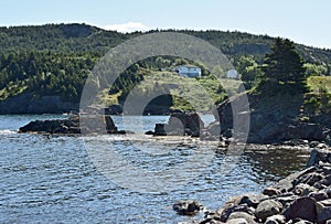 Conception Bay coastline near Harbour Main-Chapel`s Cove-Lakeview NL Canada