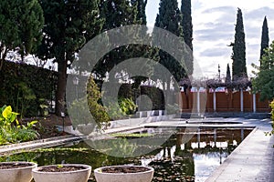 Jardin la concepcion in Malaga, Spain. photo