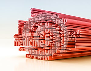 Concepto of medicine photo