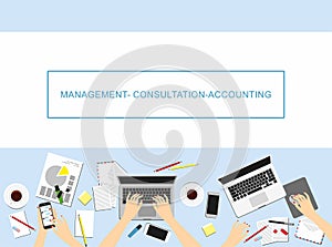 Concepts For Business, Marketing, Management, Accounting.