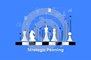 concepts for data analysis, strategy planning and successful business