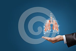 Concepts of lung saturation and air circulation in the lungs