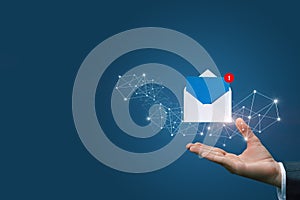 Concepts of receiving emails from the network