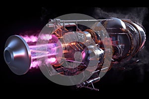 conceptual antimatter propulsion engine design