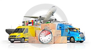 Conceptual background of international deliveries,