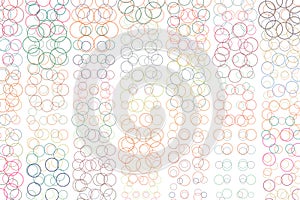 Conceptual background mixed pattern for design. Style, texture, color & shape.