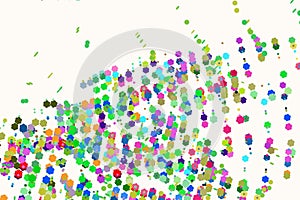 Conceptual background motion, particle or random pattern for design. Graphic, repeat, effect & template.