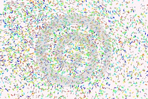 Conceptual background motion, particle or random pattern for design. Shape, messy, effect, backdrop & surface.