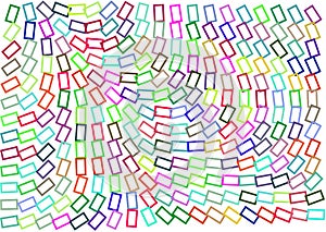Conceptual background square, rectangle pattern for design. Digital, web, effect & abstract.