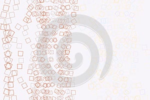 Conceptual background square, rectangle pattern for design. Shape, art, web, effect & canvas.