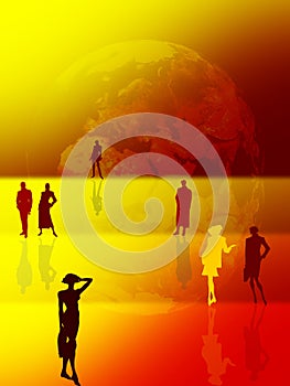 Conceptual business image