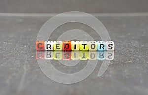 Conceptual of creditors