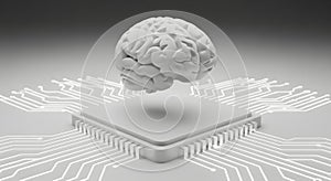 Artificial Intelligence Brain Over Microchip for Advanced Digital Processing
