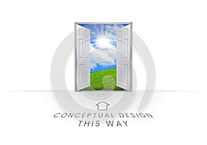 Conceptual design text graphics