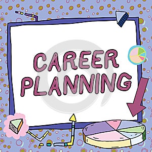 Inspiration showing sign Career Planning. Business concept stepwise planning of one s is possible professional career photo
