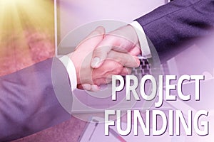 Conceptual display Project Funding. Business showcase capital required to undertake a project or programme Two