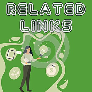 Conceptual display Related Links. Internet Concept Website inside a Webpage Cross reference Hotlinks Hyperlinks