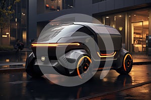 Conceptual Future of Transportation, Cutting-Edge EV Car Design